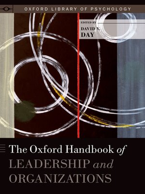 cover image of The Oxford Handbook of Leadership and Organizations